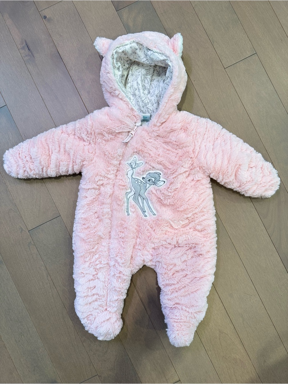 Habit mi-saison en molleton pour bébé / Baby fleece mid-season pram suit